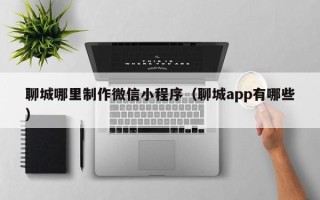 顺德聊城哪里制作微信小程序（聊城app有哪些）